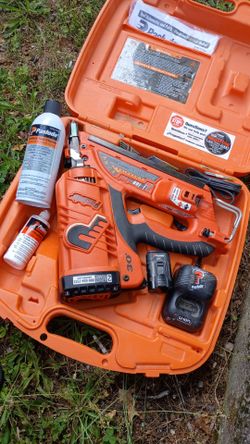 Framing gun electric with battery and charger included