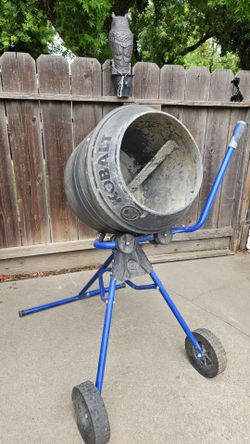 Cobalt cement mixer