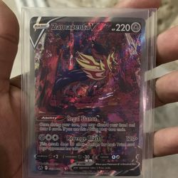 Pokemon Crown Zenith Zamazenta V Full Art
