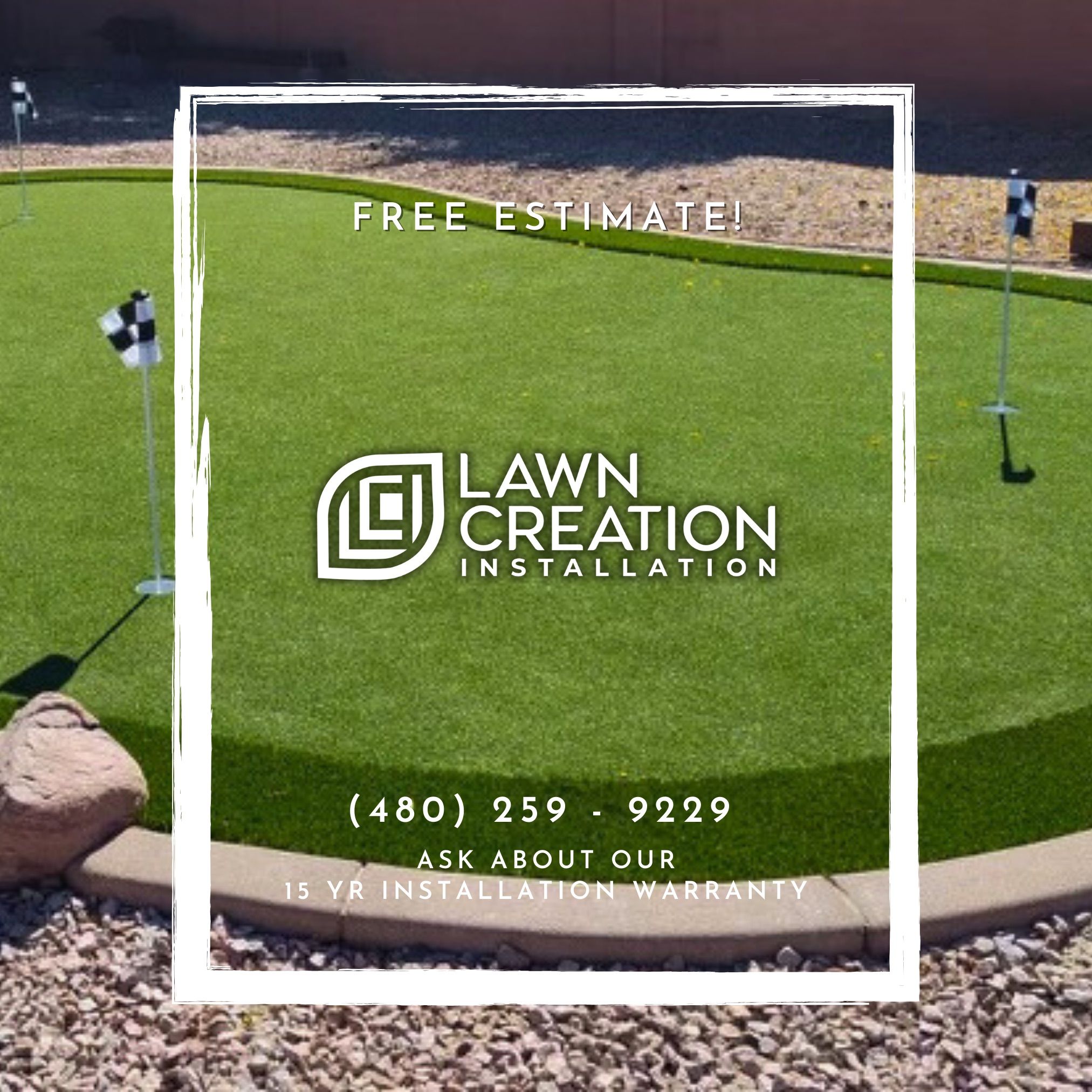 PUTTING GREEN ARTIFICIAL TURF