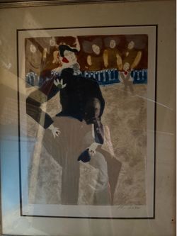 Large Framed Print with shatterproof glass