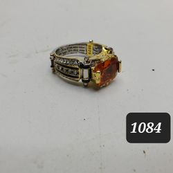Amber Fantasy Ring 