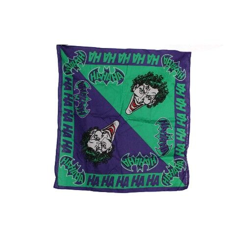 Vintage Y2K 2000s Retro The Joker DC Comics Batman Bandana