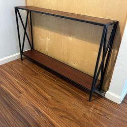 47” Brown Console Table, $60 OBO!