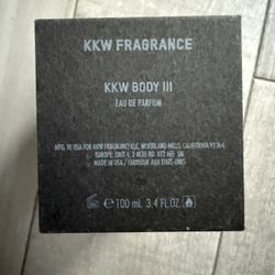 80%-90% Full KKW Fragrance Body First Edition Perfume 3.4 Oz Rare.