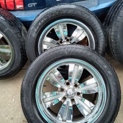 20" Wheels And Tires Off Of A Chevy Silverado 