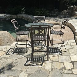 Price drop - Vintage Tropitone Hi Top Patio Set 