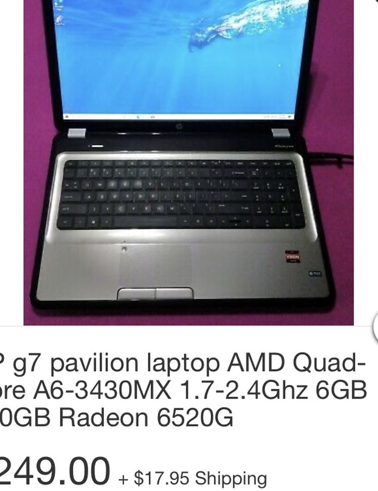 Laptop HP Pavilion G7