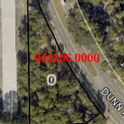 400 ft of frontage on .95 Acre Comm Land, Zoned CCG-1, In Prime Area Of Dunn Ave.