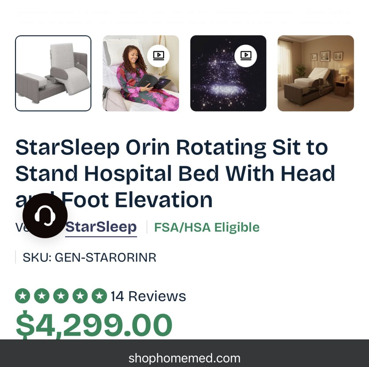 Rotating Bed New