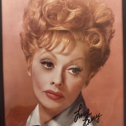 Signed Lucille Ball Photograph