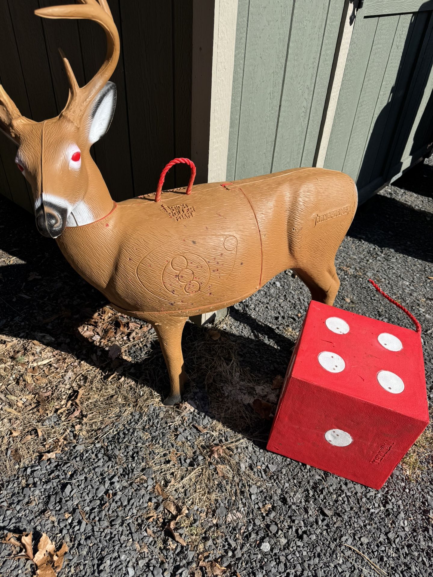 Morrel Transformer Buck And Dice Archery Target