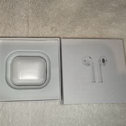 Apple AirPods 2nd Generation with Charging Case and cable - White