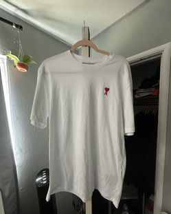 AMI PARIS White Tee Shirt Men's Size Large