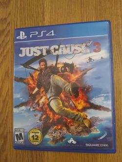 PS4 JUST CAUSE 3 CASE ONLY! NO GAME!