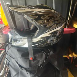 Motocross Helmet And pants