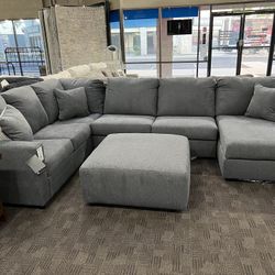 New Grey Sectional Sofa 