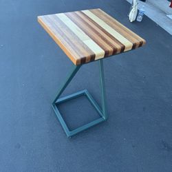 Hand Made End Table 
