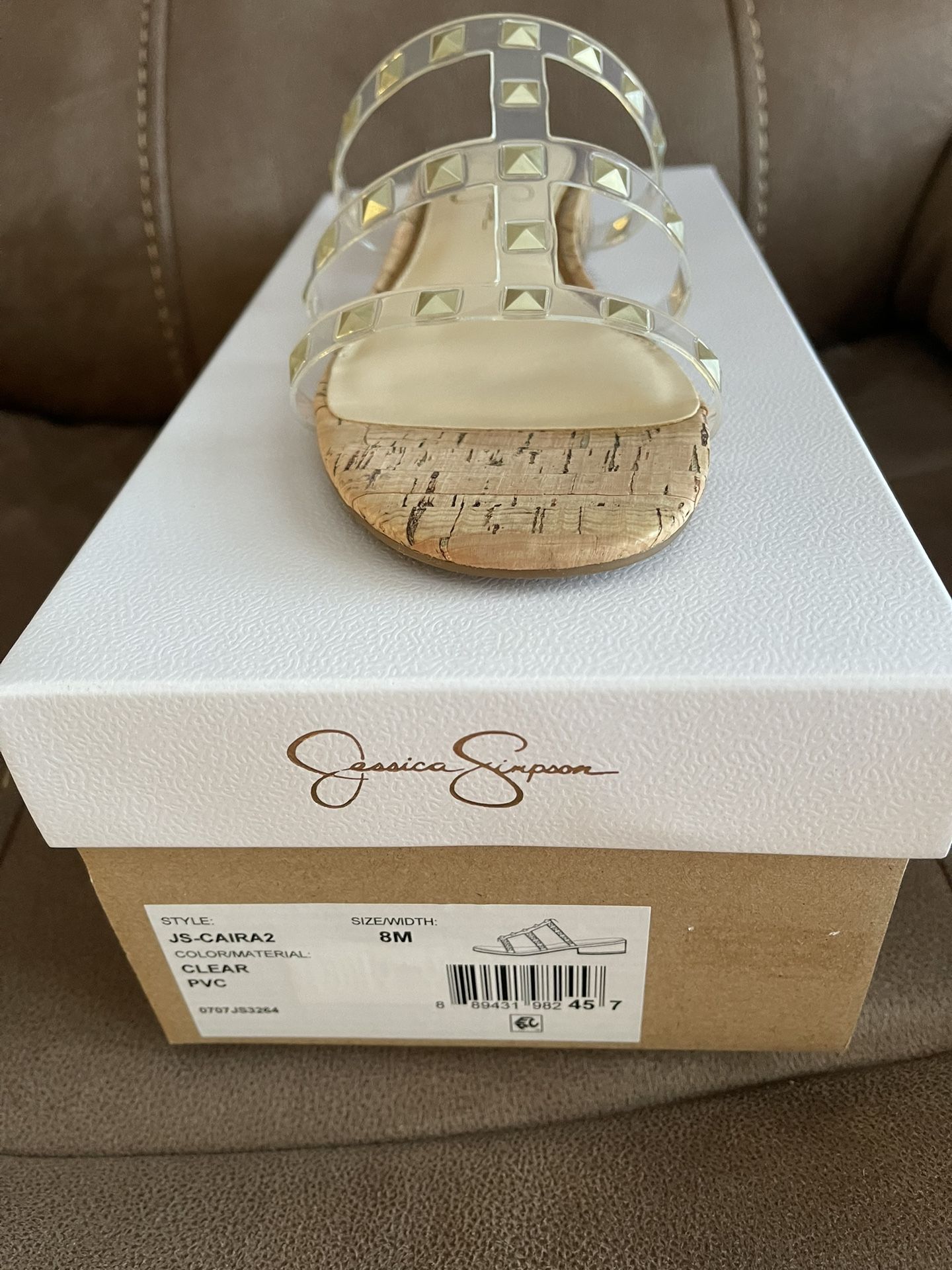 Jessica Simpson Caira 2 Clear Size 8. for Sale in Aurora CO OfferUp