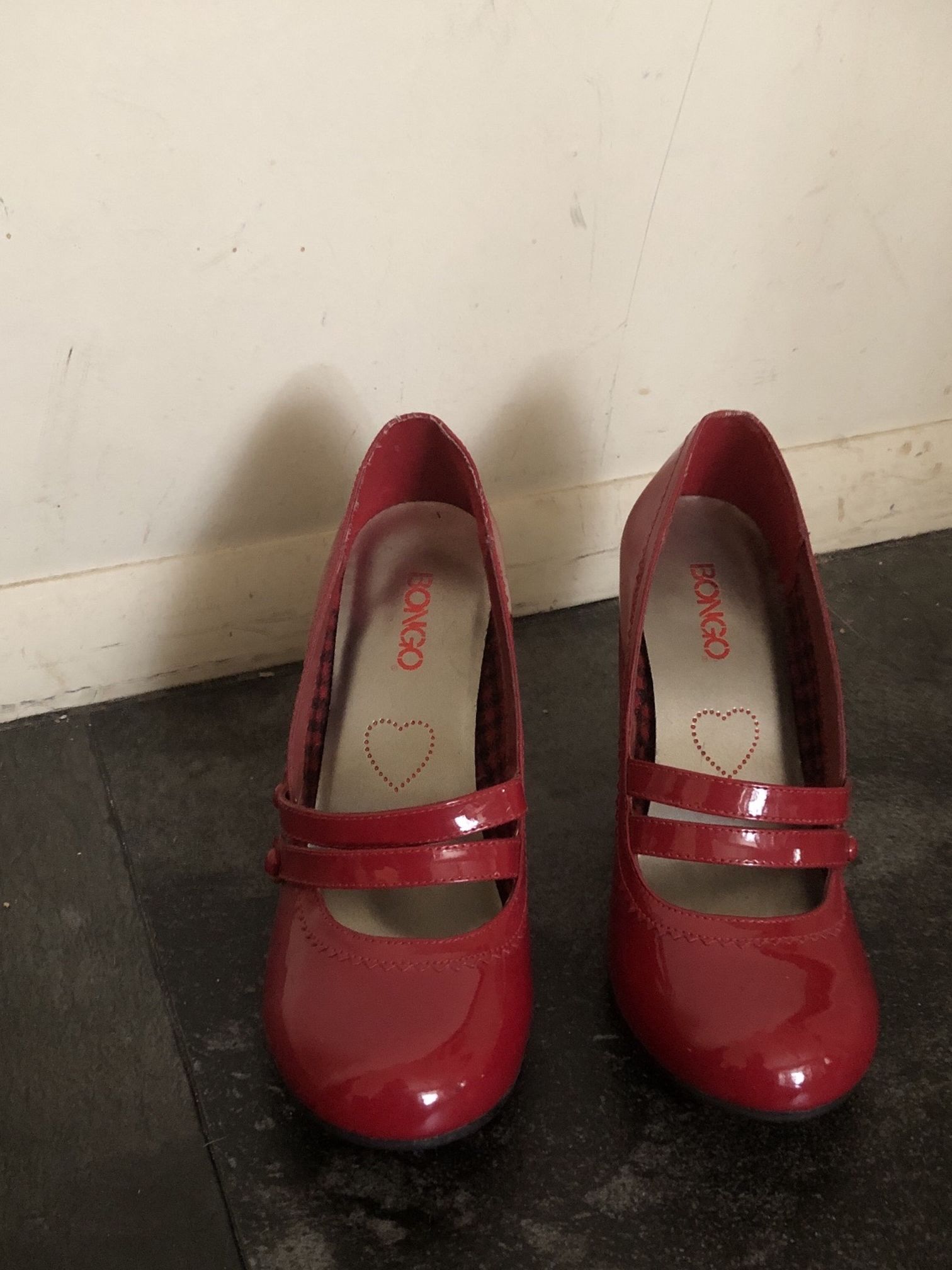 Red Bongo Heels