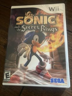 Sonic and the Secret Rings Nintendo Wii