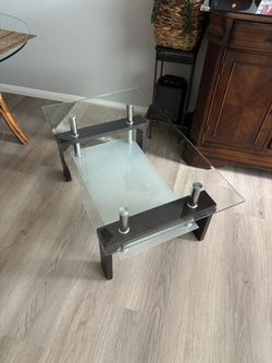 Glass Rectangular Table