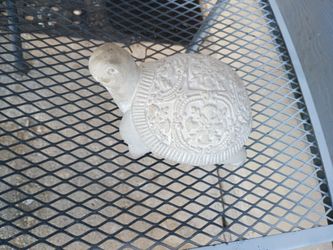 Ceramic turtle you could paint it if you like