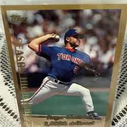 1999 Topps - Season Highlights Roger Clemens #203