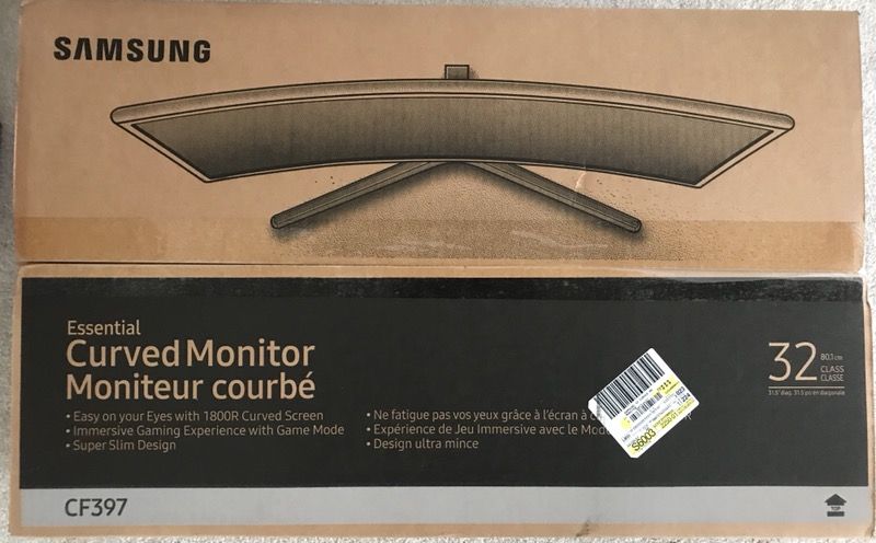 New 32" Curved Samsung Monitor