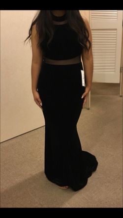 Black gown