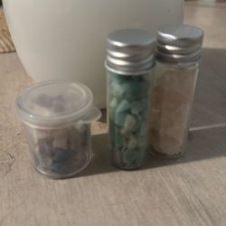 Tiny Crystal Jars