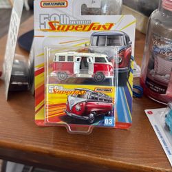 Matchbox Superfast 1959 Volkswagen 23 Microbus Diecast 50th Anniversary