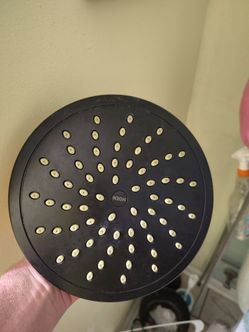 Moen Round Rain Shower Head Matte Black