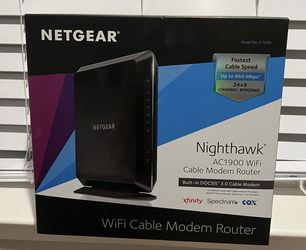 Netgear Router: Nighthawk Ac1900