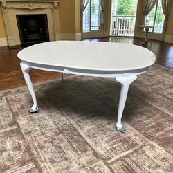 Large Kitchen Table Dining Table Solid Wood 66x43x30 New