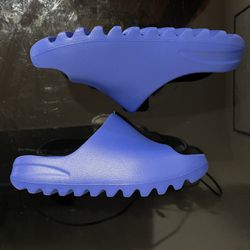 Adidas Yeezy Slide Kids Azure Blue ID4135 Size 3