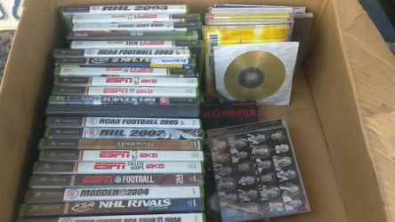 20 X Box Games (Used) good condition.