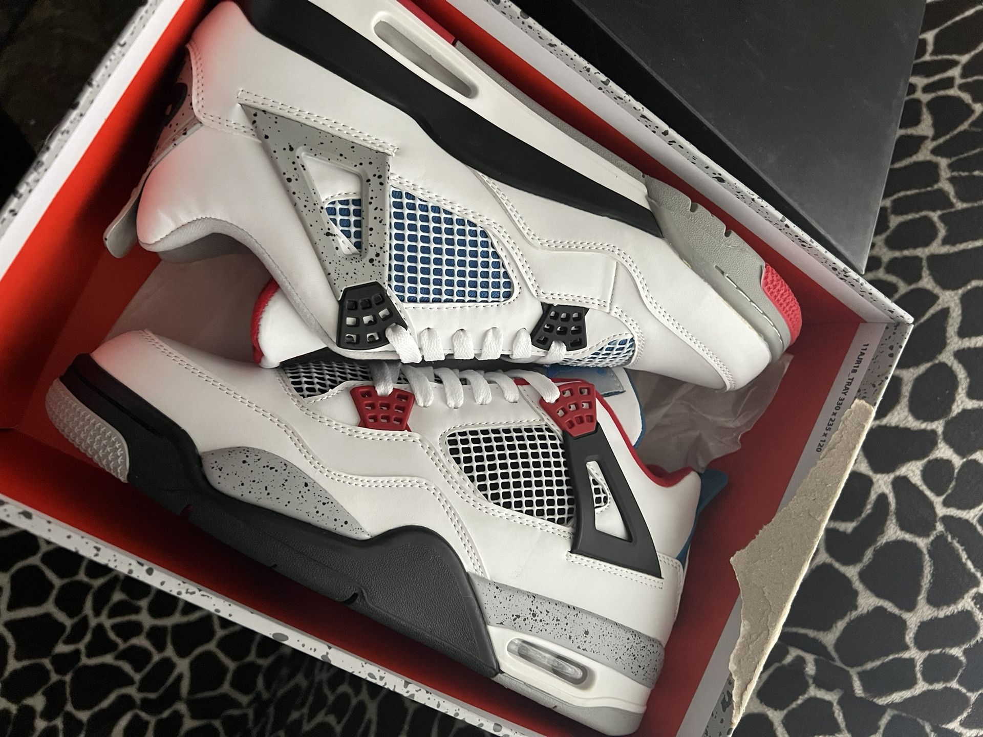 Jordan 4 What The((R3PS)) Size 10
