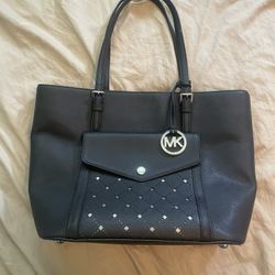 Michael Kors, Black Leather Person Perfect Condition