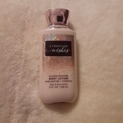 BATH & BODY WORKS A THOUSAND WISHES BODY LOTION 