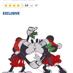 Mickey and Minnie Christmas Decoration 