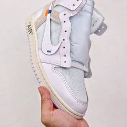 Jordan 1 High Off White White 27