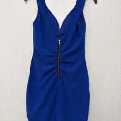 Esmerald Sundae  Mini Blue Dress