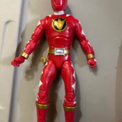 Red Dino thunder power ranger lightning collection