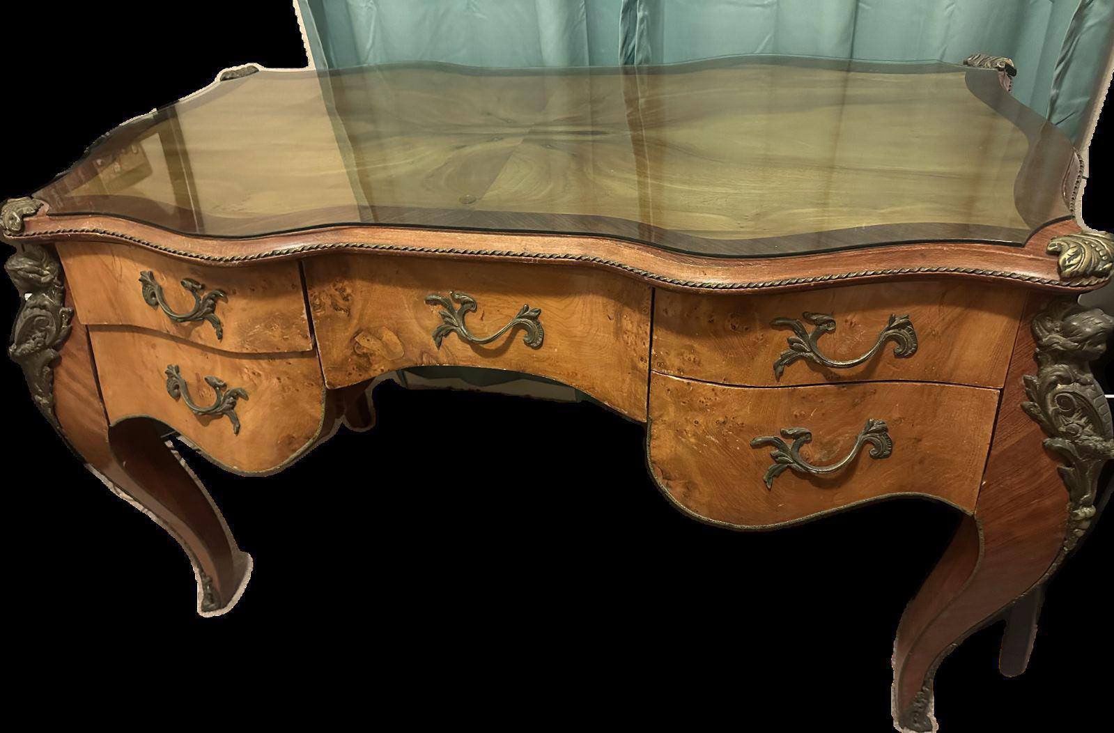 Beautiful Vintage Wooden Desk
