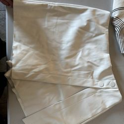 Ivory White Skirt 