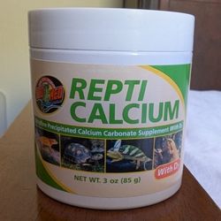 Reptile Calcium D3 Supplement Powder