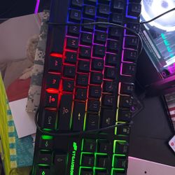 STGAUBRON Gaming RGB Keyboard