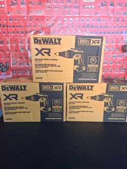 DEWALT XR 20V MAX LITHIUM-ION CORDLESS BRUSHLESS DRYWALL SCREW GUN ( TOOL ONLY  )