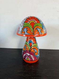 Talavera Mushrooms 🍄 Decor, Pottery, Clay Pots, Planters.